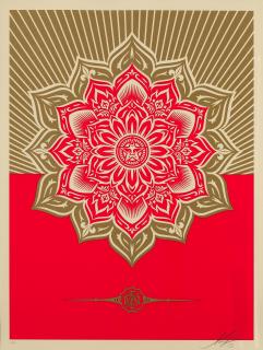 Shepard Fairey - Mandala (Holiday Variation)