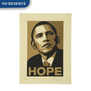 Shepard Fairey - Obama Hope Gold