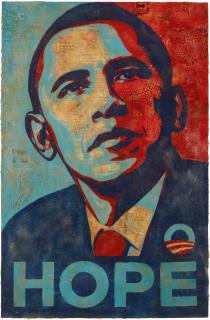 Shepard Fairey - Obama Hope