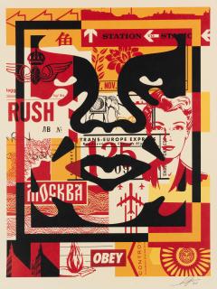 Shepard Fairey - Obey Face Collage, 2020