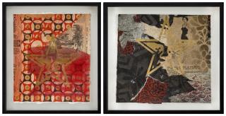 Shepard Fairey - Obey Giant Gold Star (Red and Black) (Two Works)