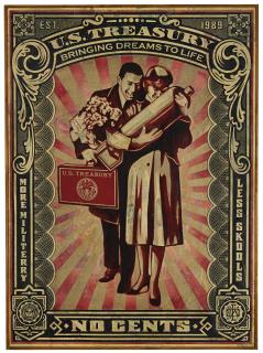 Shepard Fairey - Proud Parents Canvas
