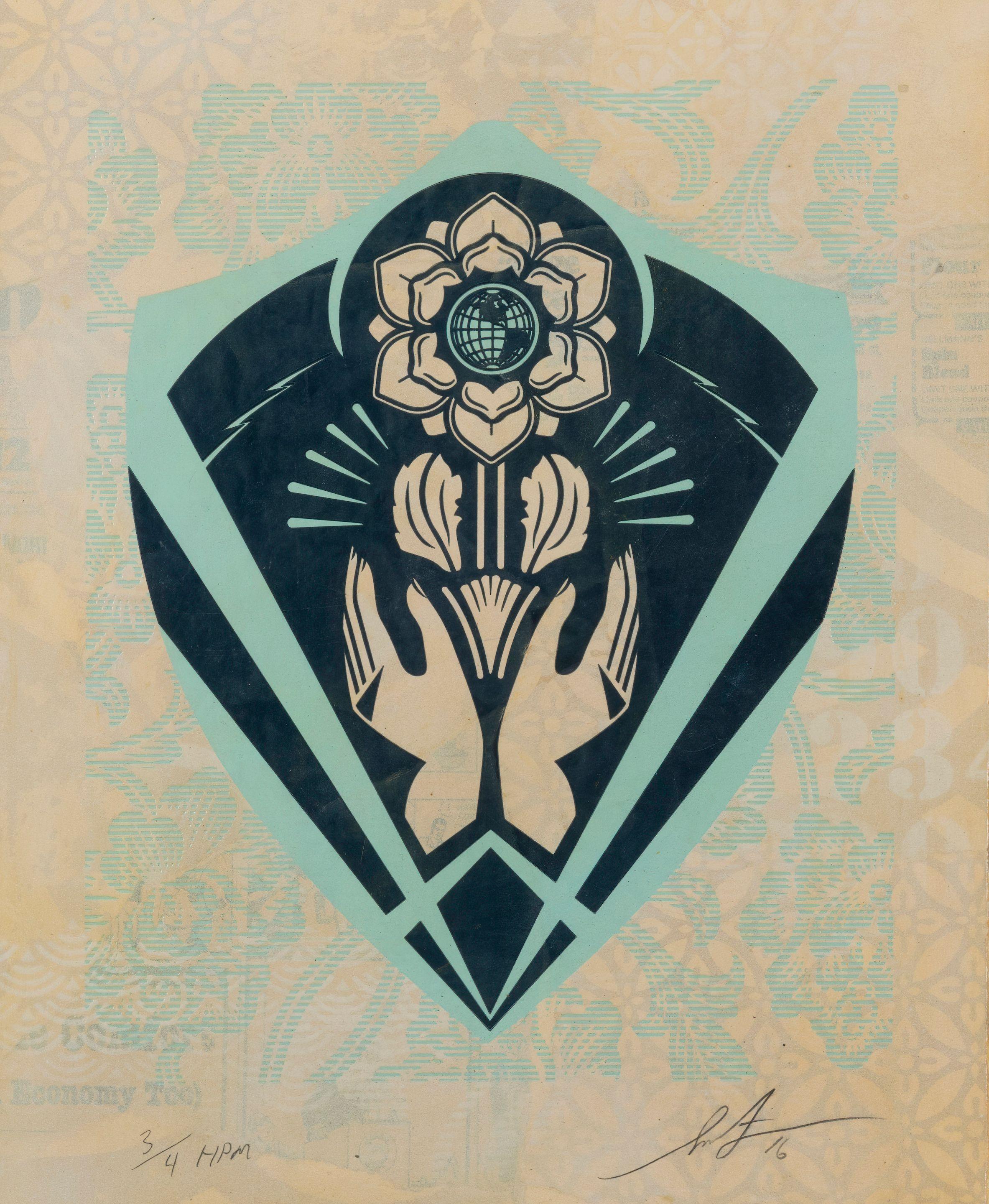 Shepard Fairey - Respect and Justice, 2016