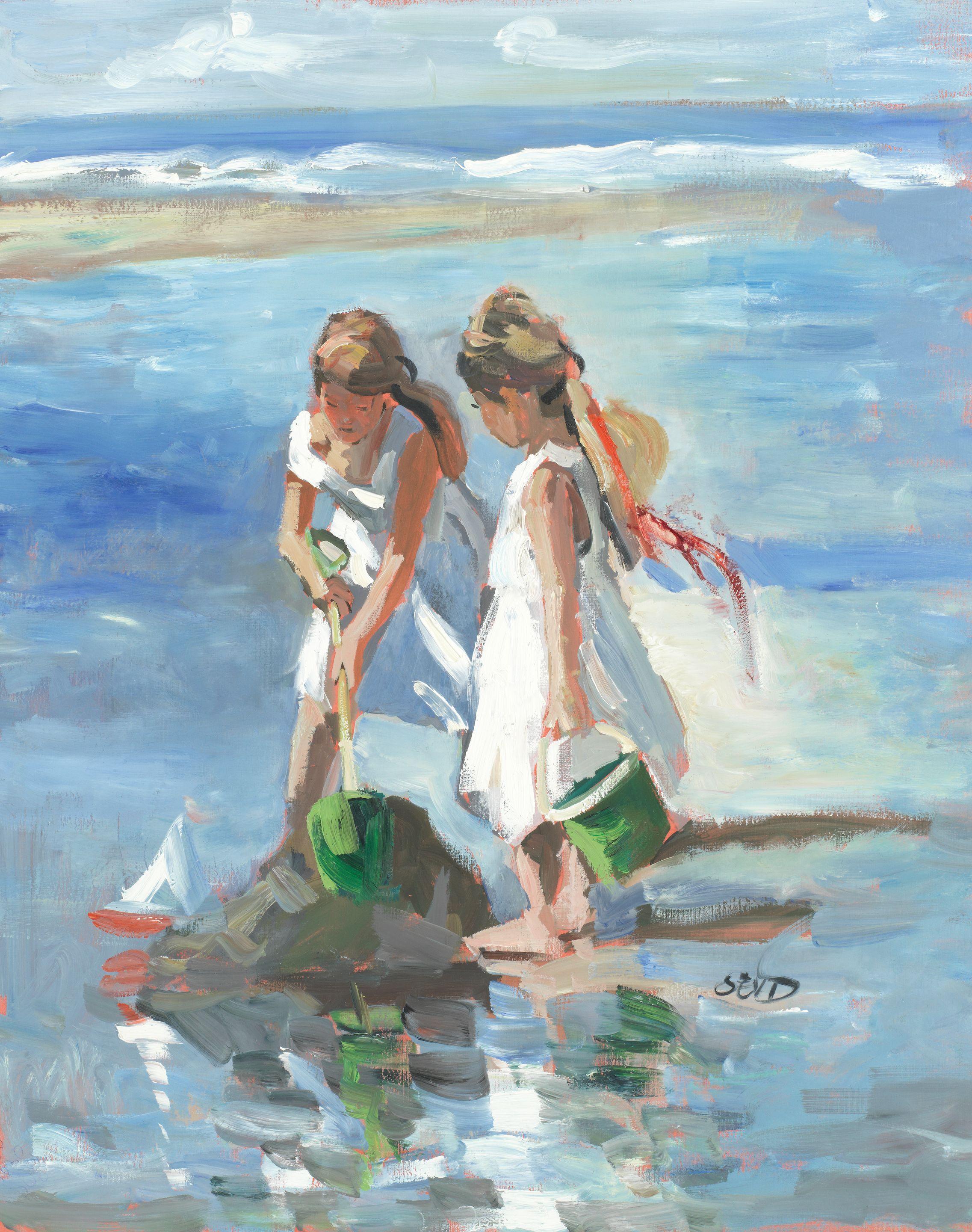 Sherree Valentine-Daines - Children on the Beach