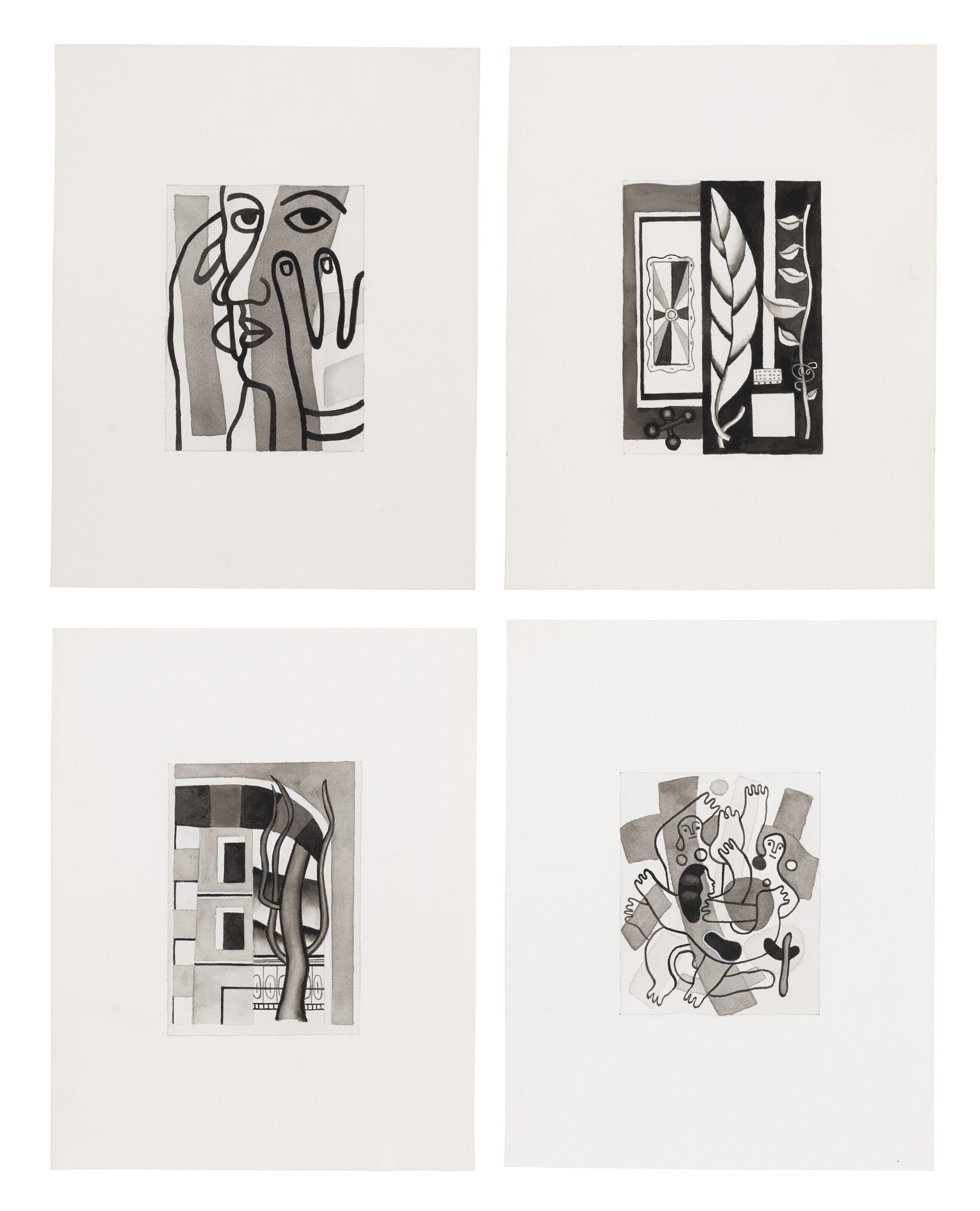 Sherrie Levine - After Fernand Léger [Four Works]