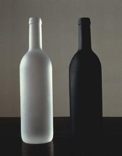 Sherrie Levine - Black And White Bottles