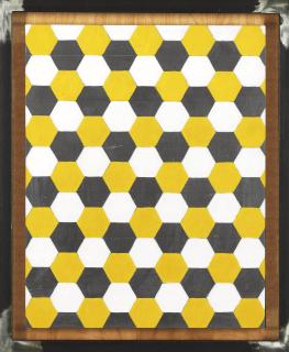 Sherrie Levine - Untitled (Lead Hexagon: 4)