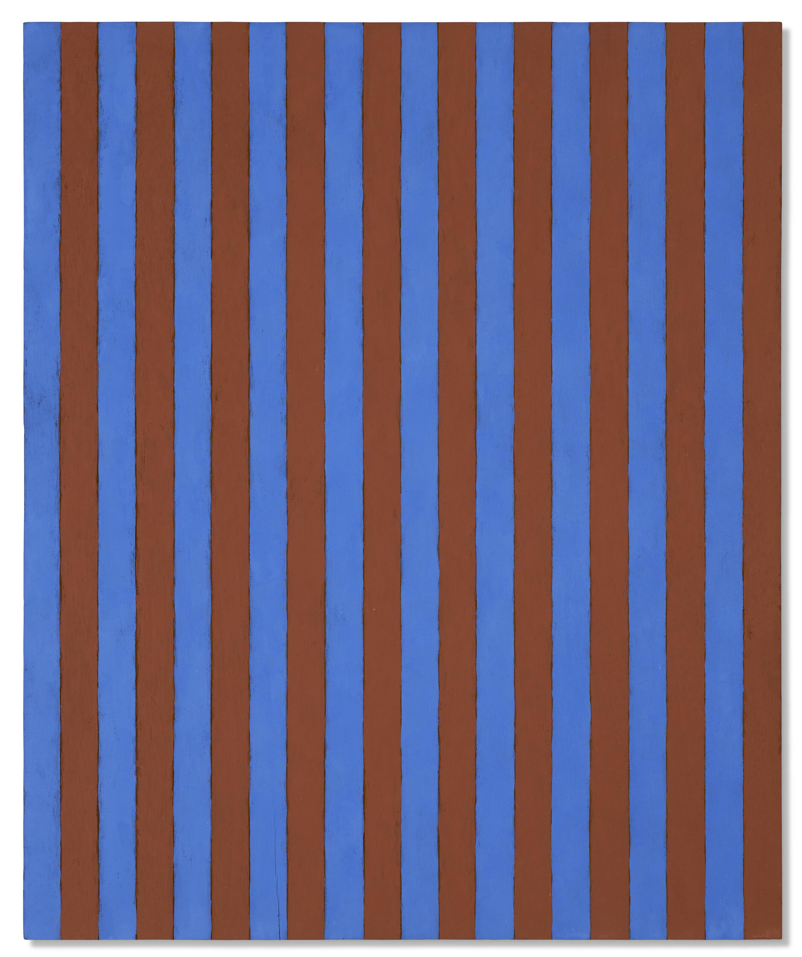 Sherrie Levine - Untitled (Thin Stripe) #11