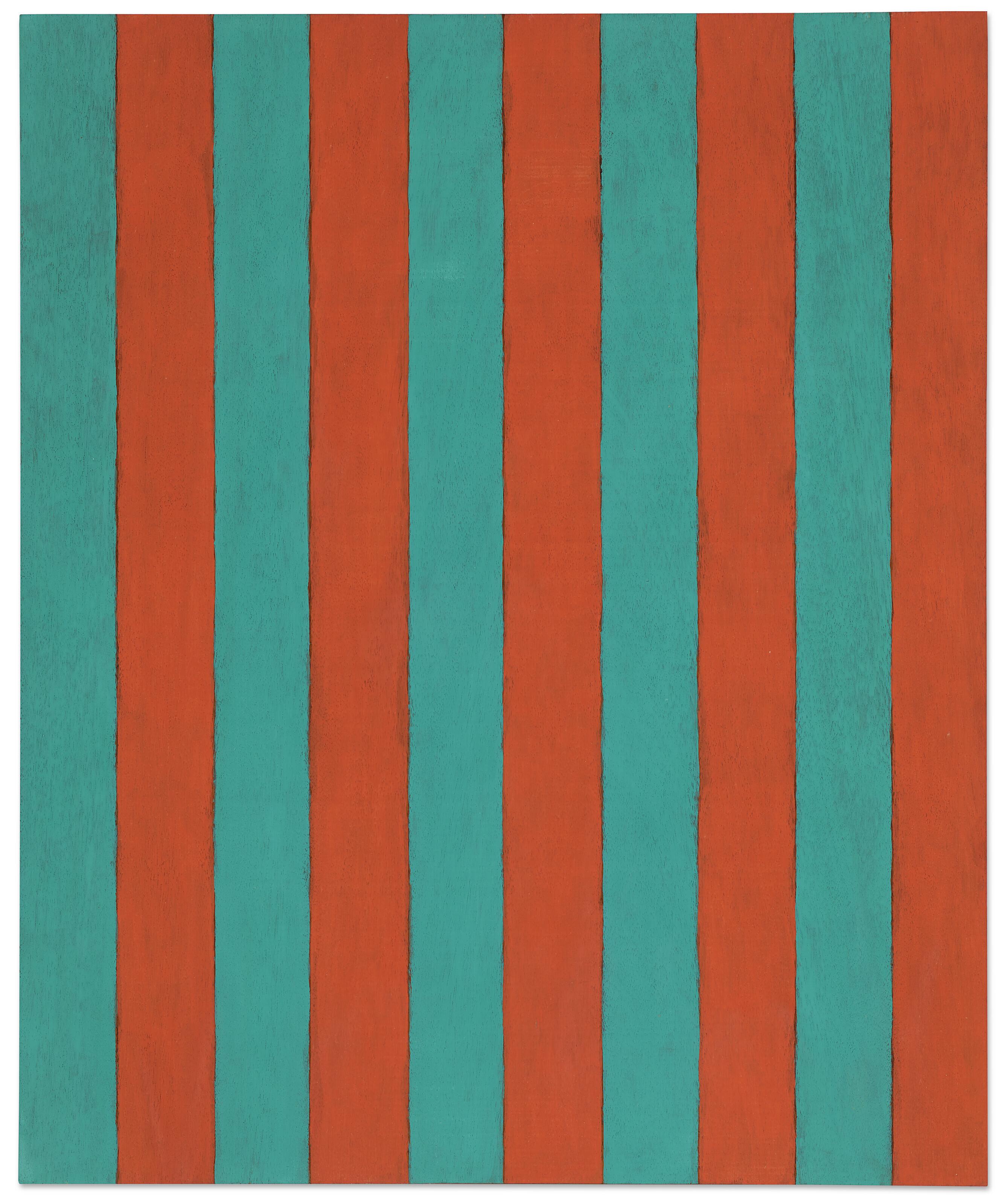Sherrie Levine - Untitled (Two Inch Stripes) #1