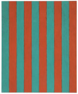 Sherrie Levine - Untitled (Two Inch Stripes) #1