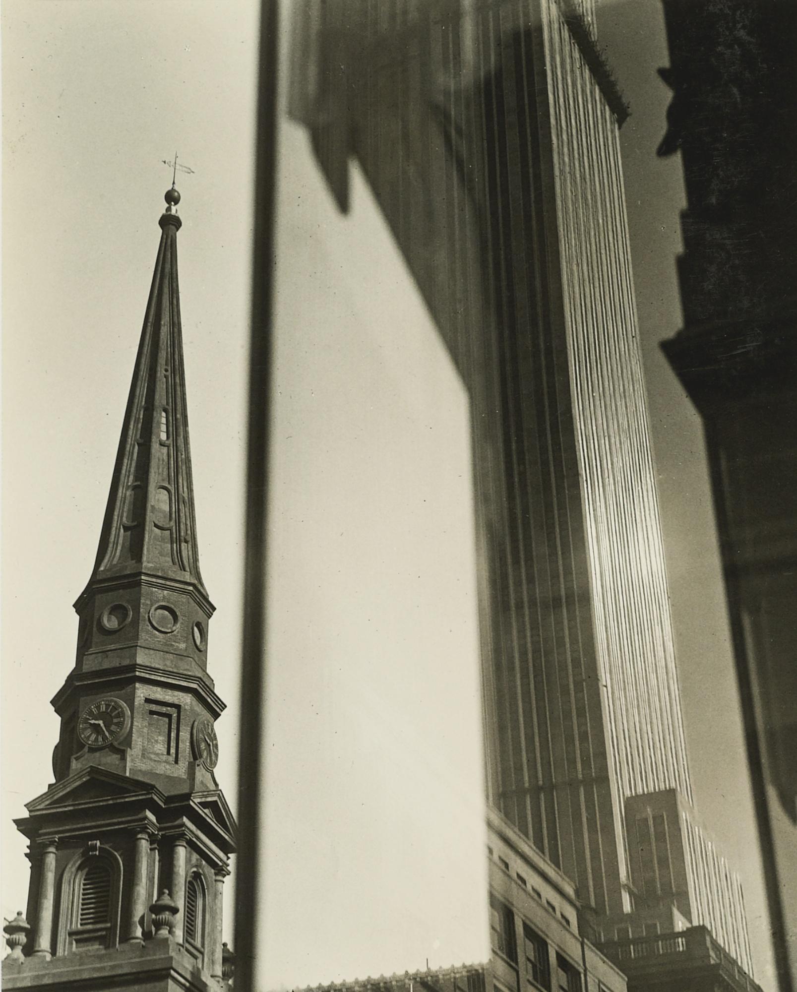 Sherril Schell - \'Reflection In Window Pane Of Empire State Building\'