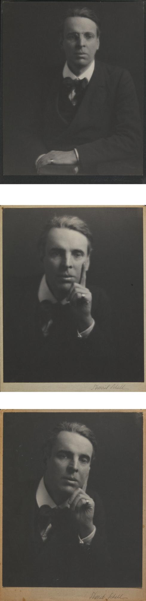 Sherril Schell - Three Photographic Portraits Of W.B. Yeats