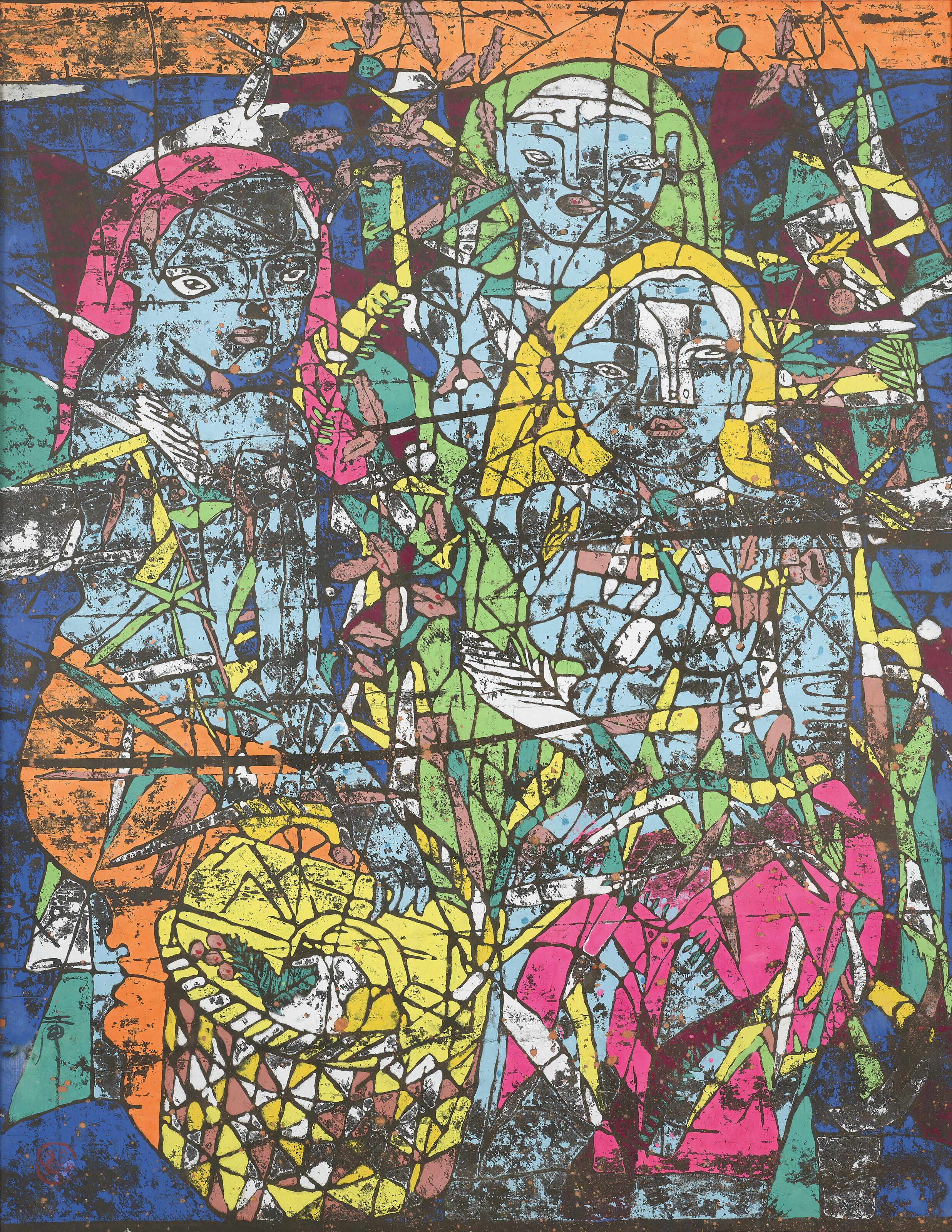 Shi Hu - Blue People