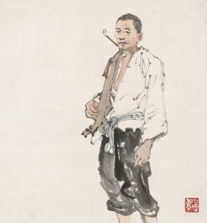Shi Lu - A Chinese Worker