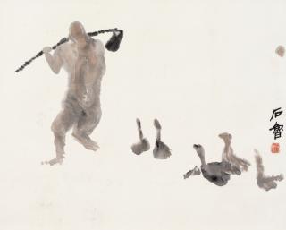 Shi Lu - Herding Ducks