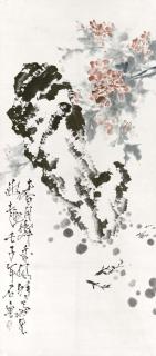 Shi Lu - Swimming Fish In The Shadow of Hibiscus