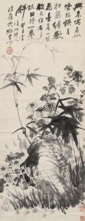 Shi Tao - Bamboo And Chrysanthemum