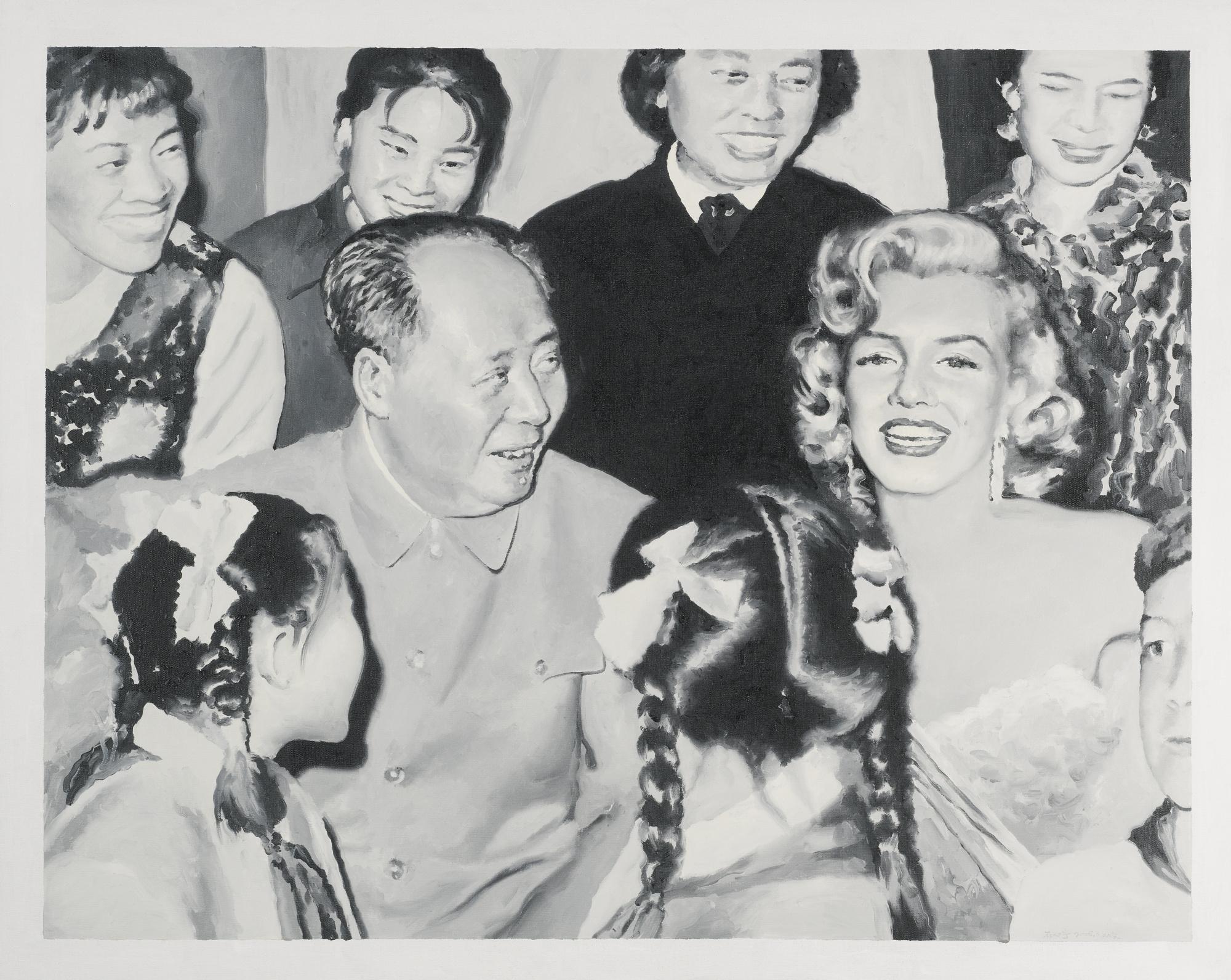 Shi Xinning - Untitled (Marilyn And Mao)