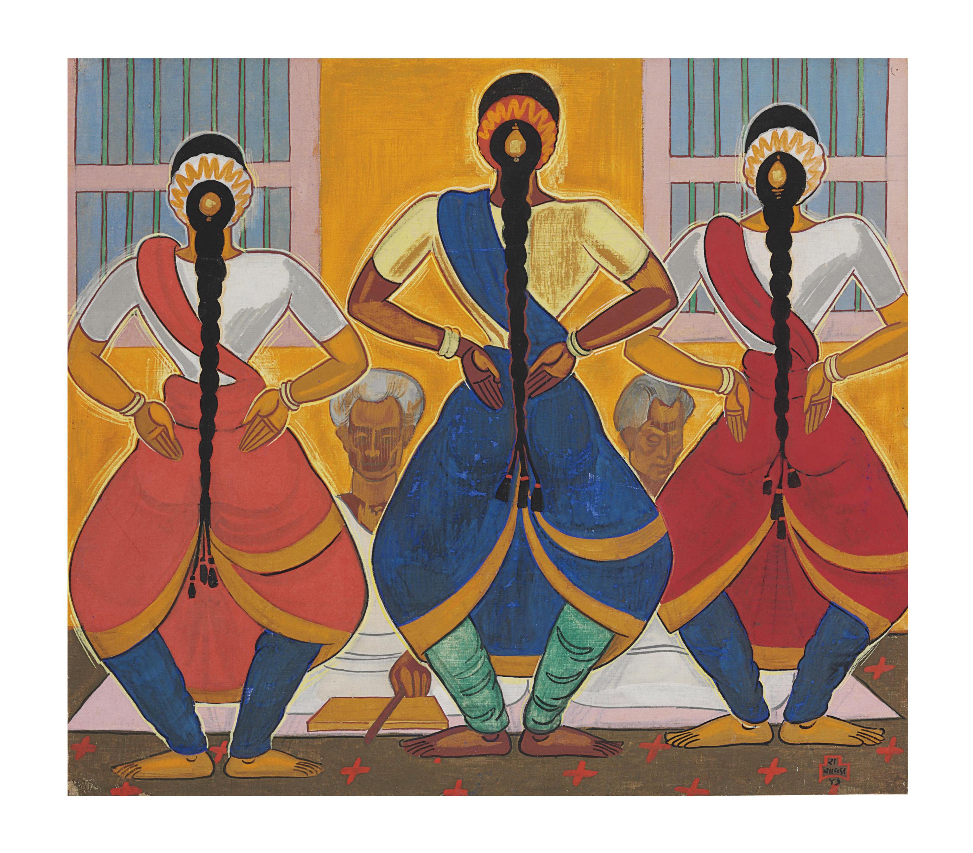 Shiavax Chavda - Bharat Natayam Dancers (South India)