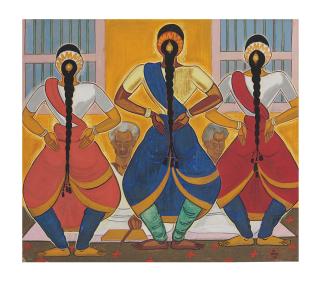 Shiavax Chavda - Bharat Natayam Dancers (South India)