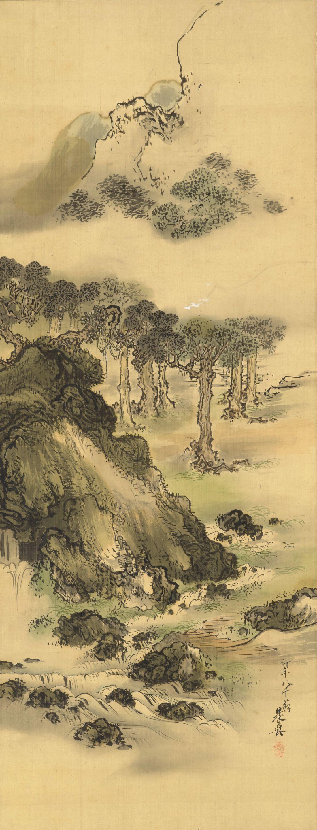 Shibata Zeshin - Landscape