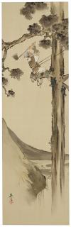 Shibata Zeshin - Wood Cutter