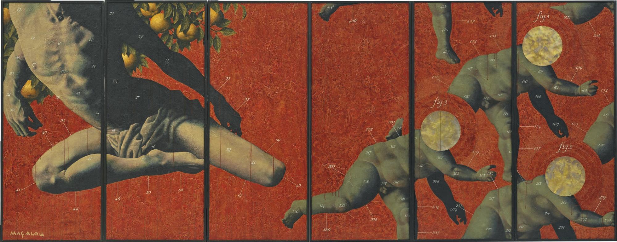 Shichinohe Masaru - Repulsive Force Series (Hexaptych)