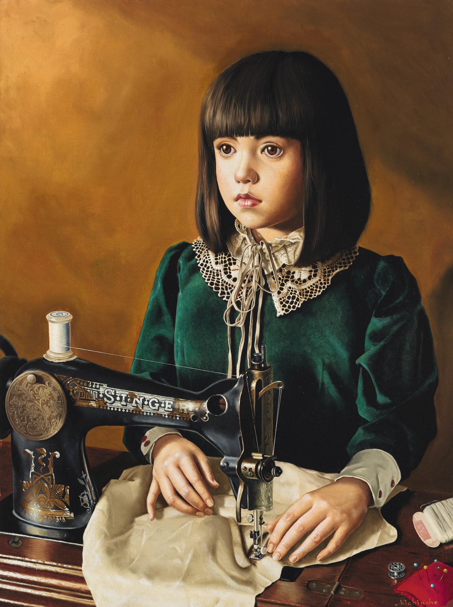 Shichinohe Masaru - Sewing Girl