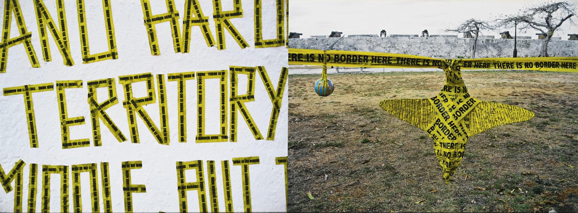 Shilpa Gupta - There Is No Border Here