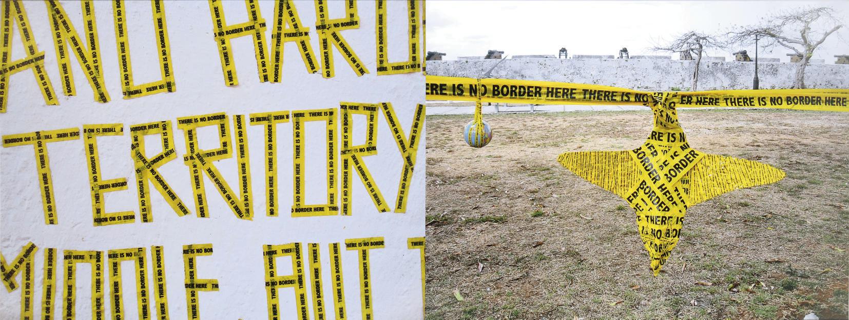 Shilpa Gupta - There is No Border Here