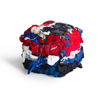 Shinique Smith - Bale Variant No 0008 (Flag)