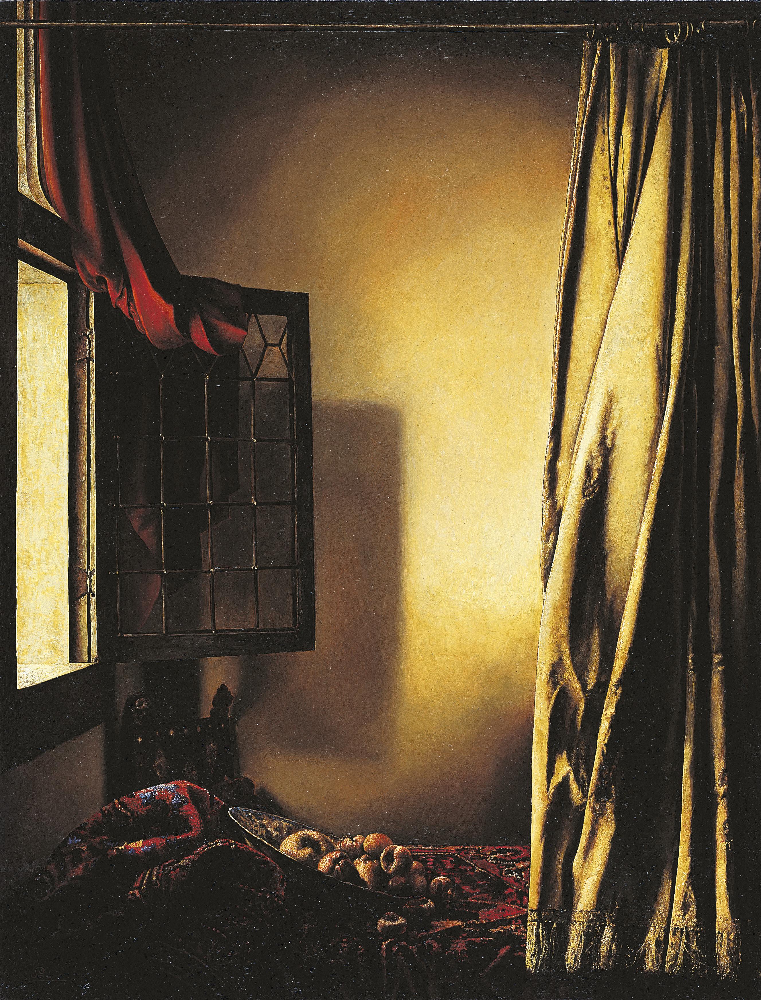 Shinji Ogawa - A Lady Reading at the Window