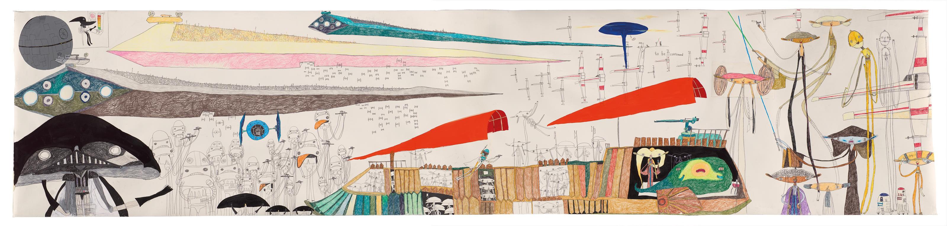 Shintaro Miyake - Star Sweet Shintaro Wars Live Painting (Study 3)