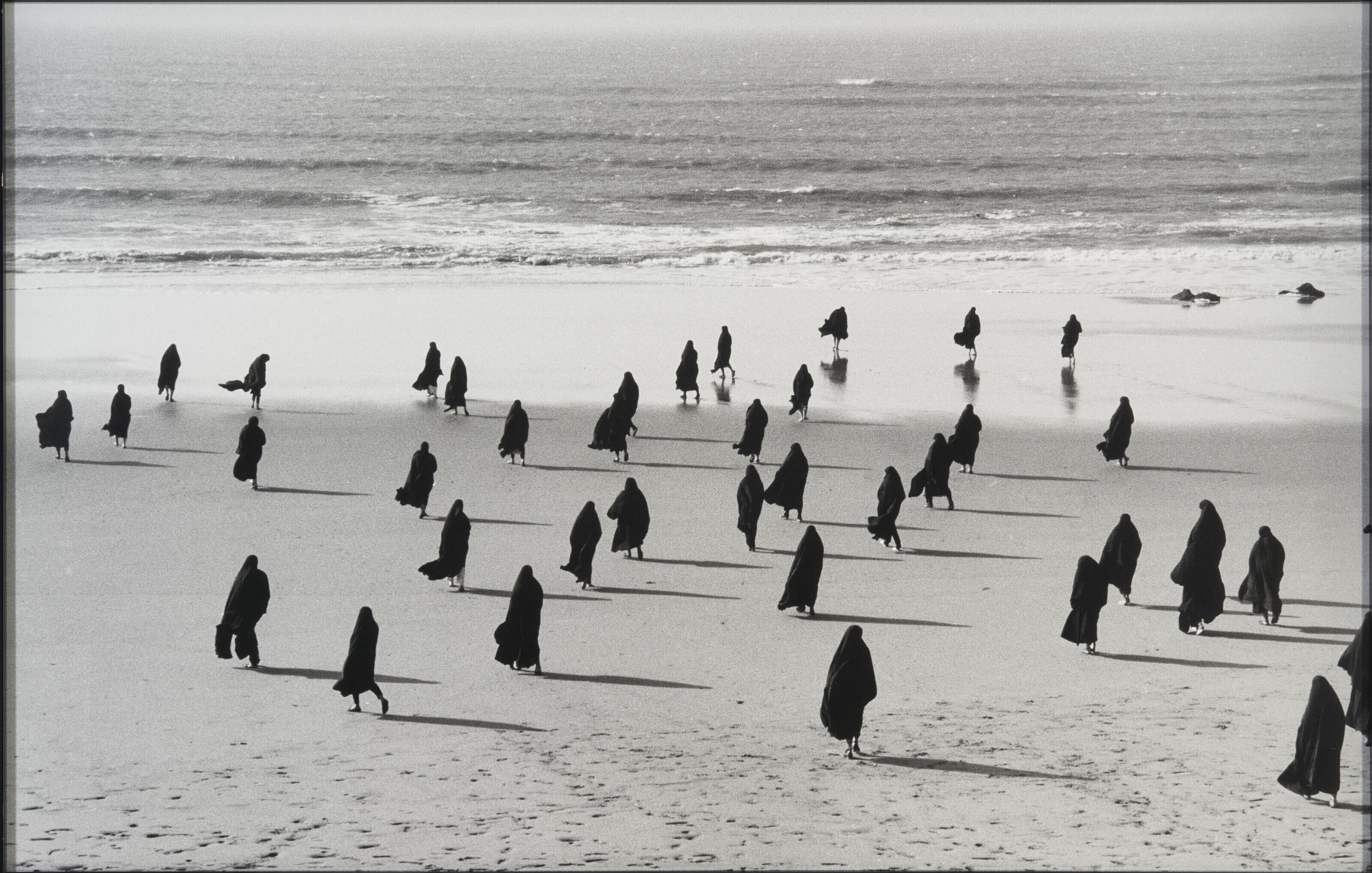 Shirin Neshat - As Yet Untitled (Women on Beach), 1999