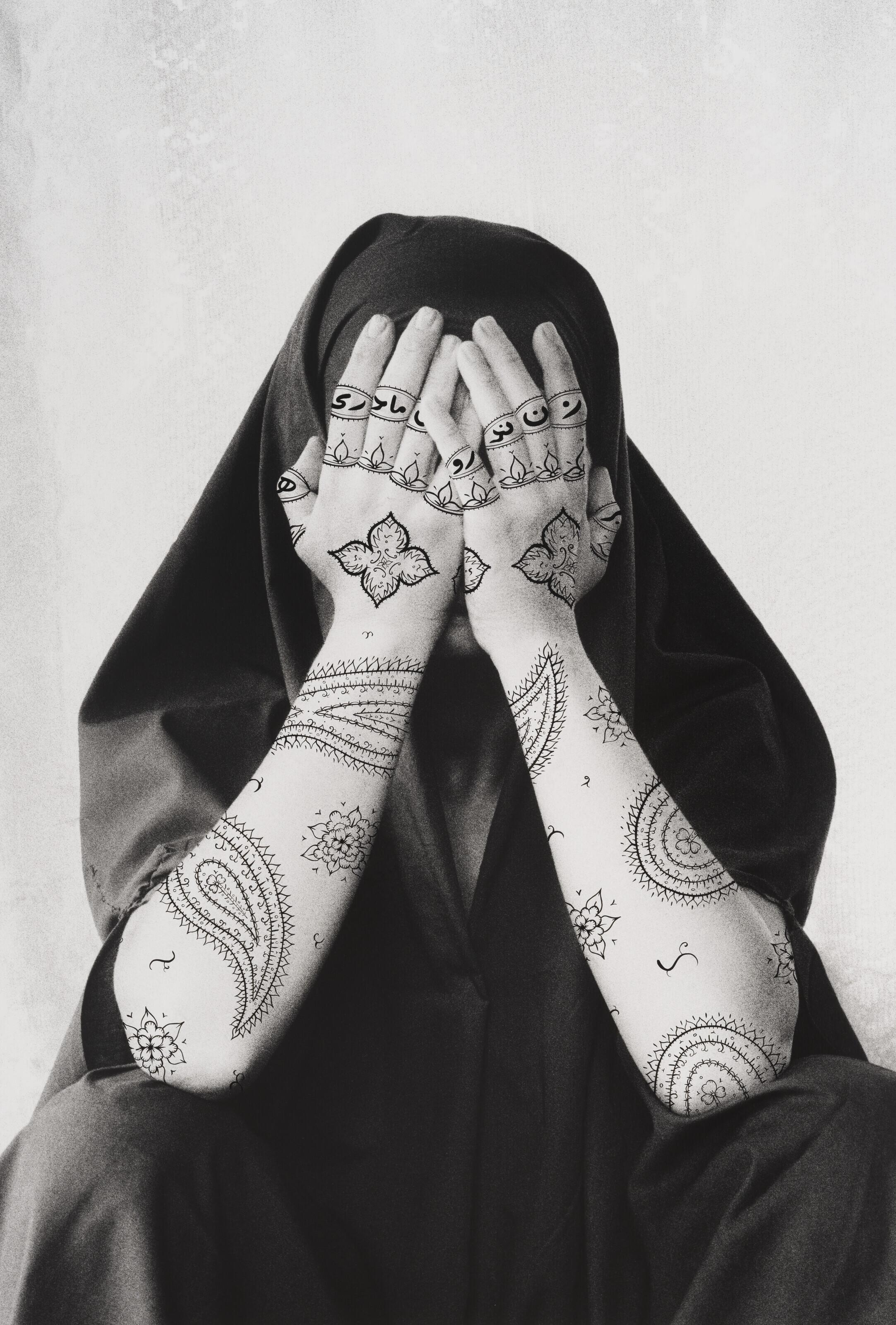 Shirin Neshat - Stripped, from Women of Allah, 1995