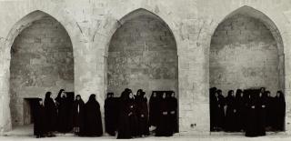 Shirin Neshat - \'Veiled Women In Three Arches\' (From The Series Soliloquy), 1999
