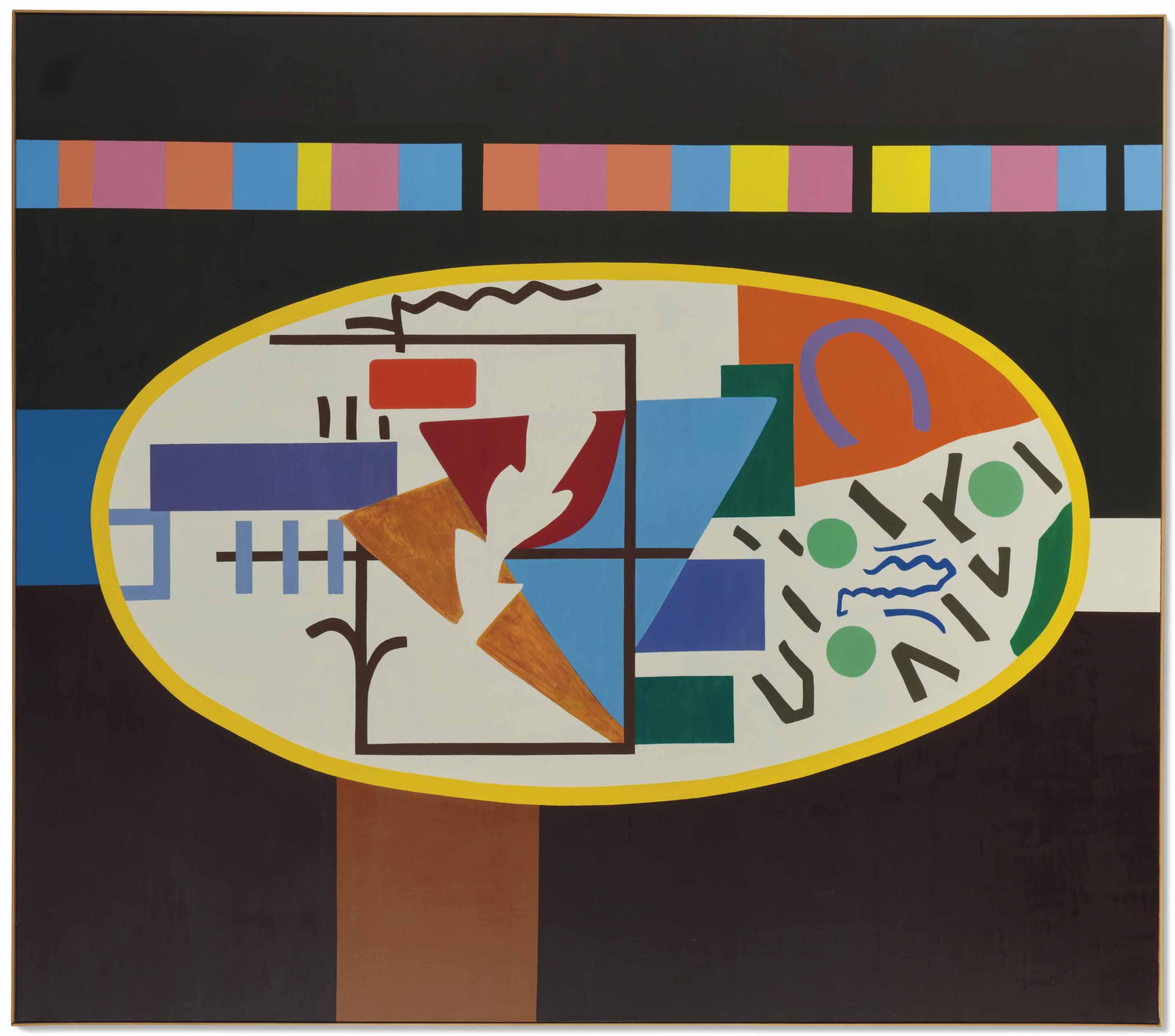 Shirley Jaffe - On the quai