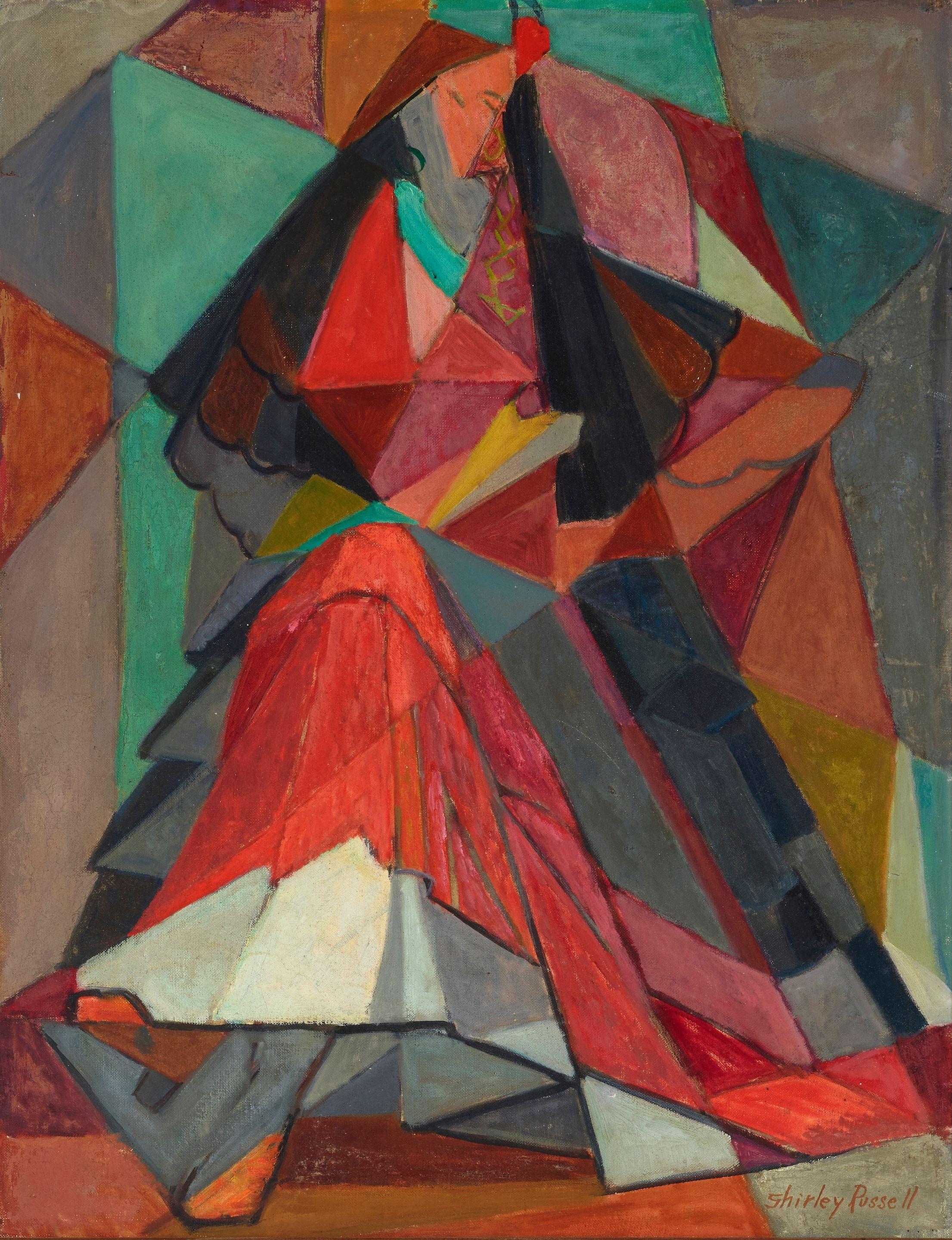 Shirley Marie Russell - Spanish Lady (Portrait of a Woman)