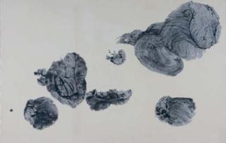 Shiryu Morita - Raku; and a companion drawing by another hand