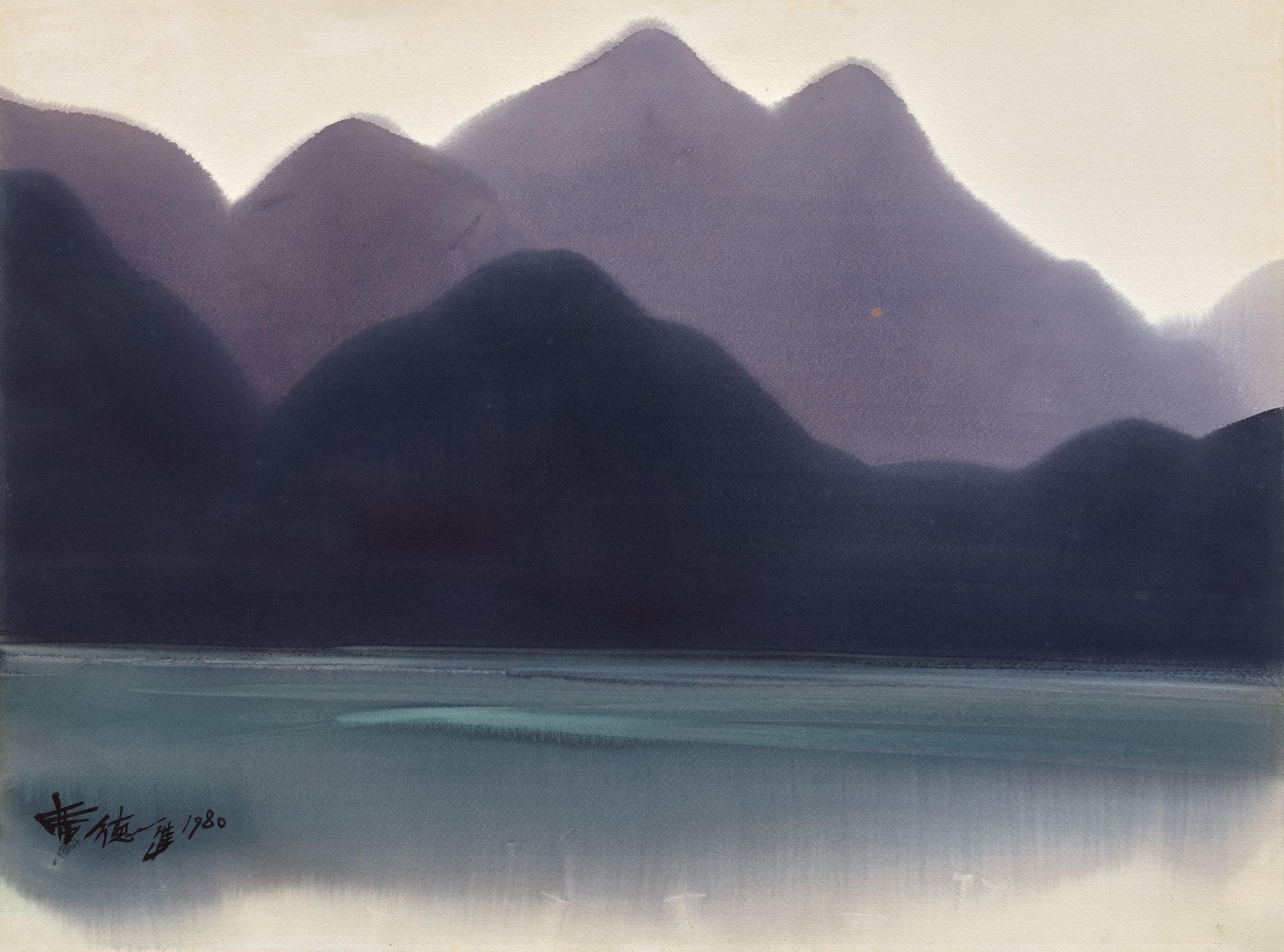 Shiy De-Jinn - Landscape(Painted in 1980)