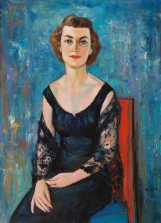 Shiy De-Jinn - Portrait of Evelyn