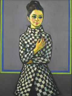 Shiy De-Jinn - Portrait Of Writer Kuo Liang-Huei