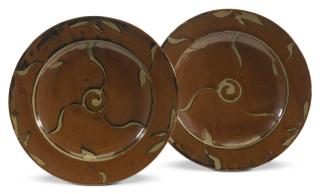 Shoji Hamada - Two Plates