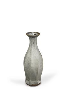 Shoji Hamada - White Faceted Vase