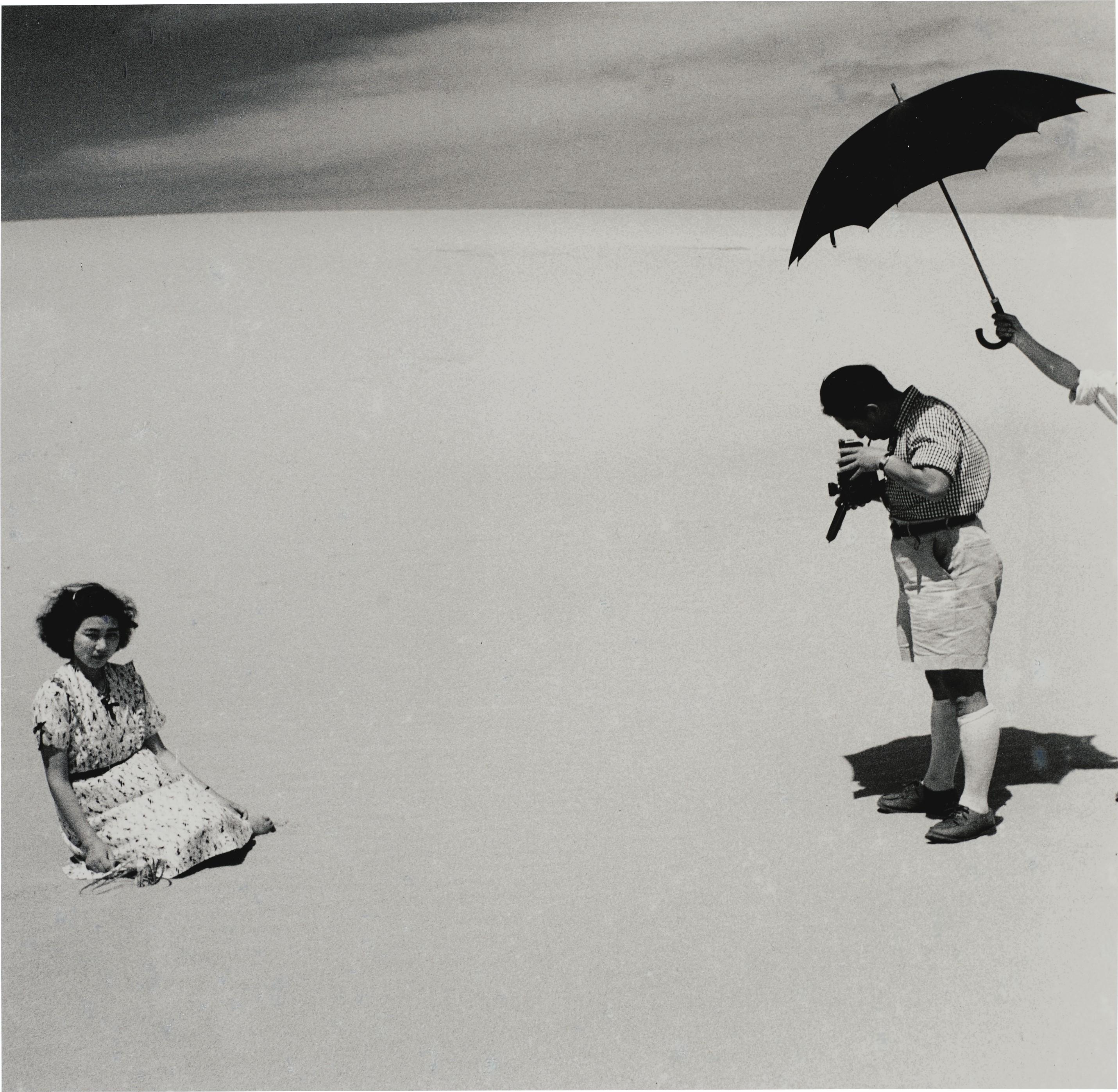 Shoji Ueda - Ken Domon and Model, from \'Dunes\', 1949