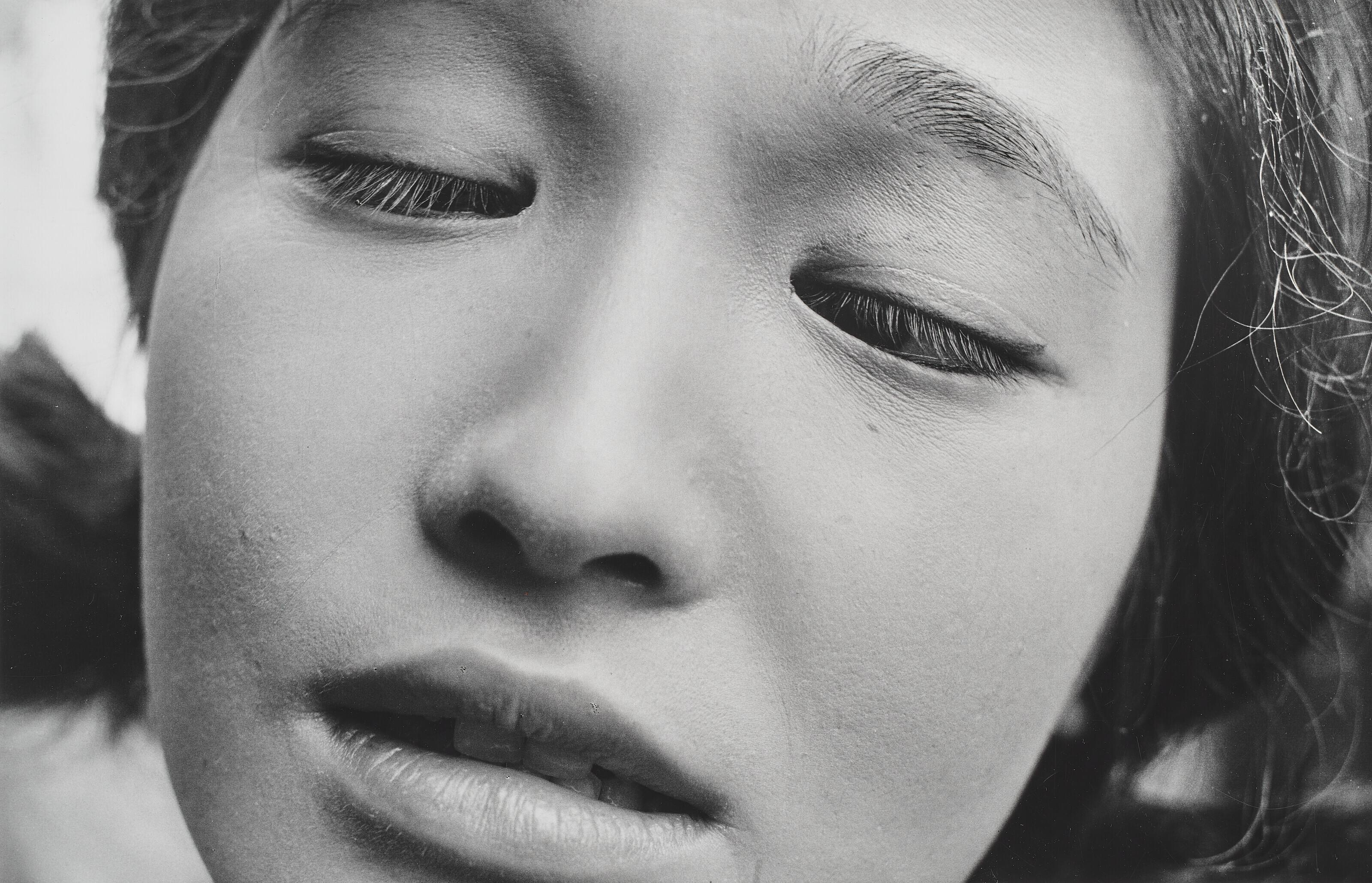 Shōmei Tomatsu - Eiko Oshima, Actress in the film, Shiiku, 1961