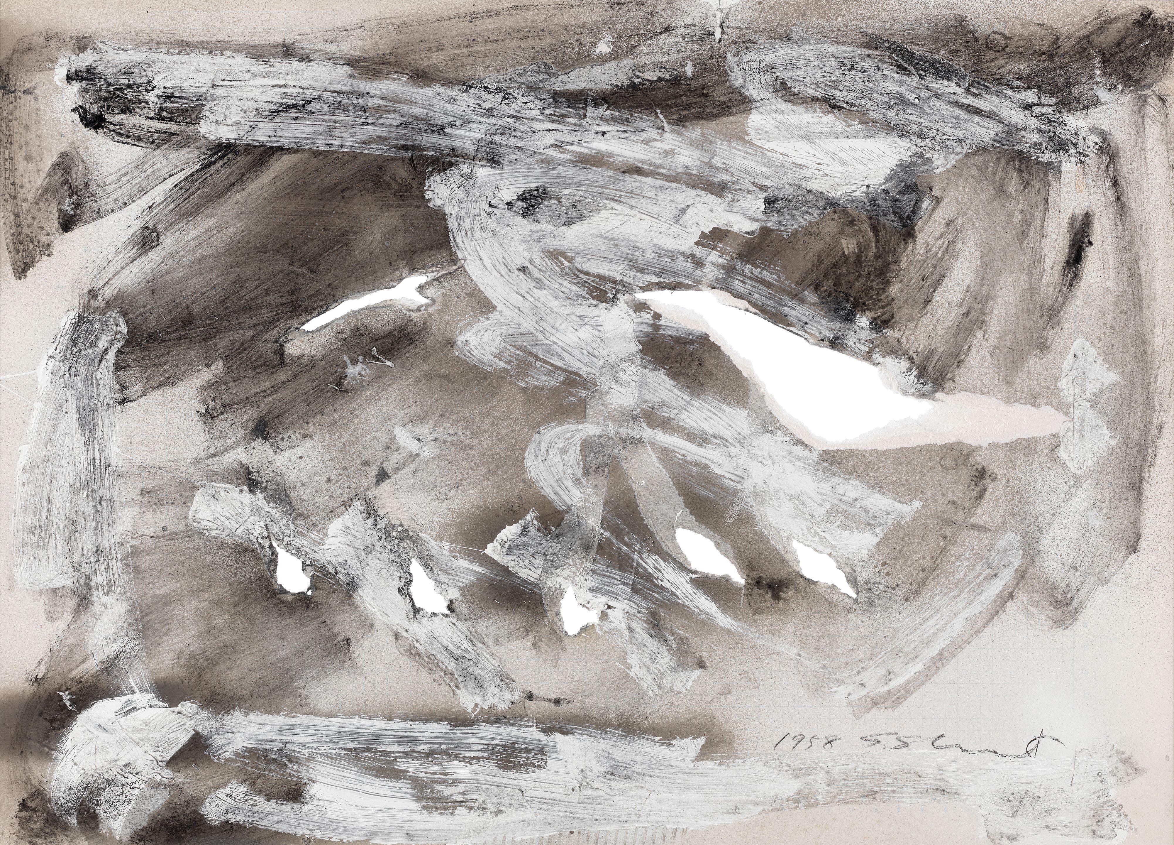 Shozo Shimamoto - Ana Esquisse