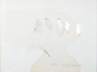 Shozo Shimamoto - Untitled - Esquisse Hole 8