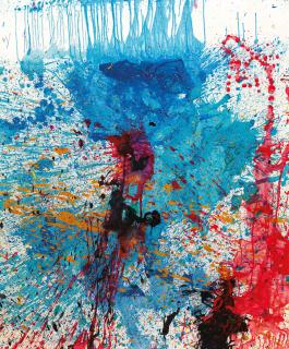 Shozo Shimamoto - Untitled