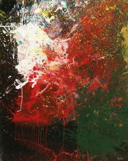 Shozo Shimamoto - Untitled